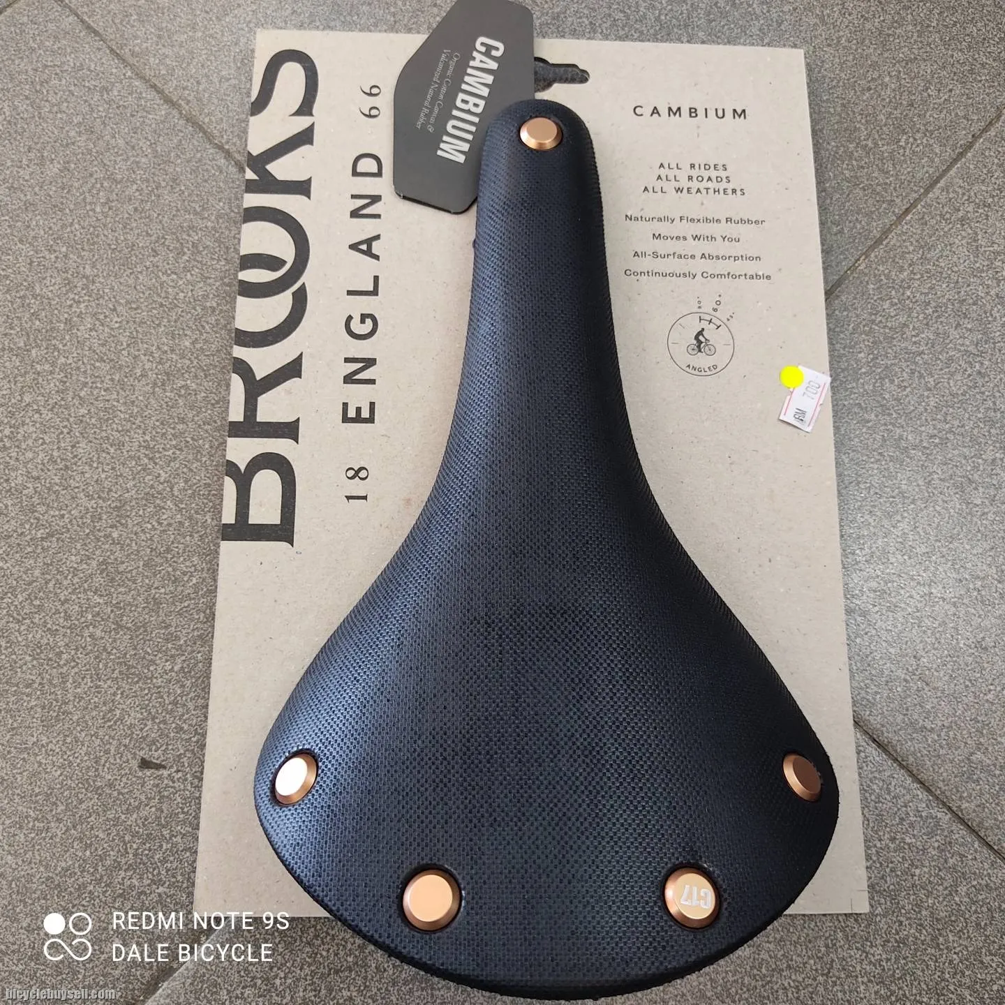 BROOKS CAMBIUM SADDLE SPECIAL COPPER