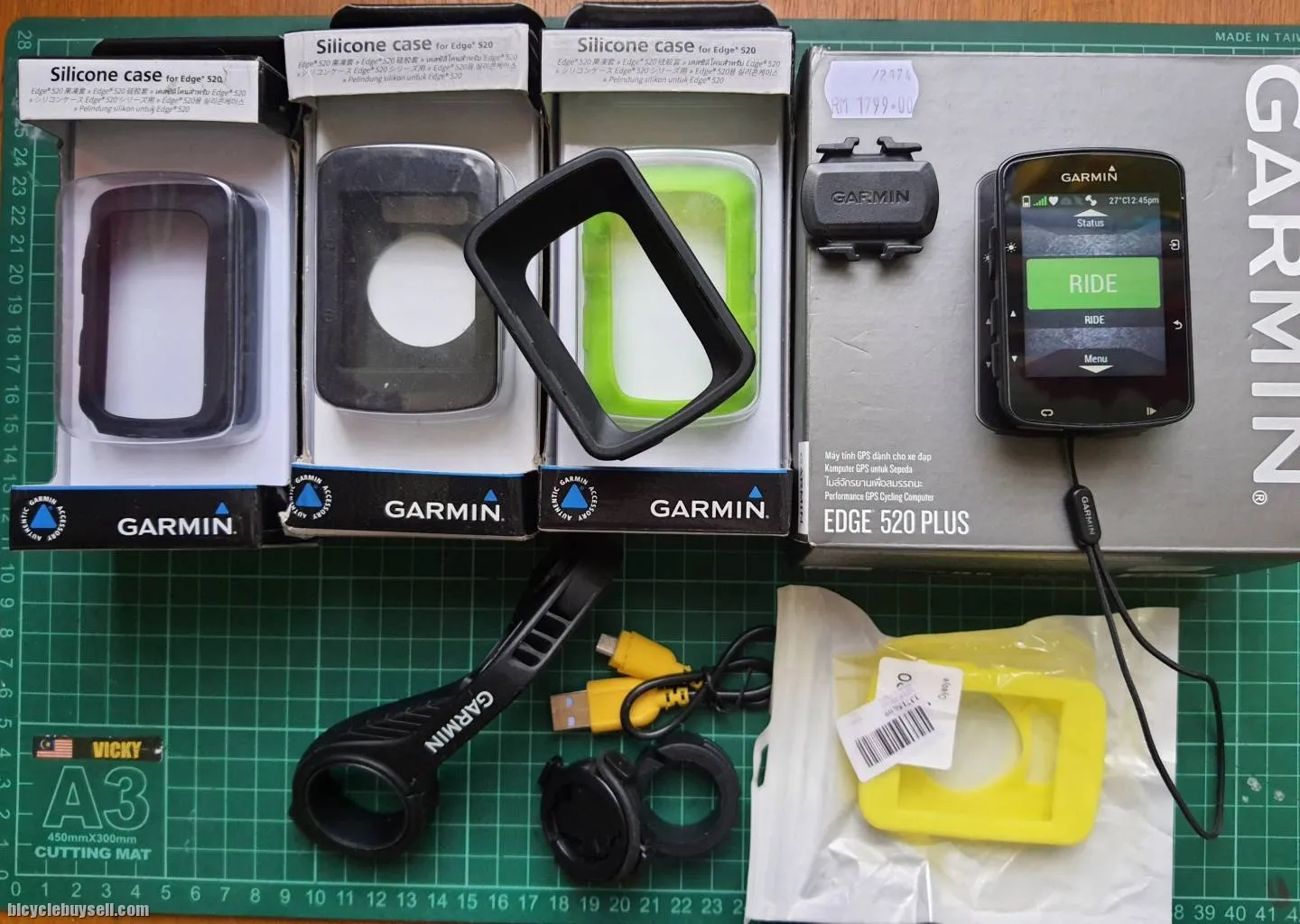 (SOLD)GARMIN 520 plus +Cadence