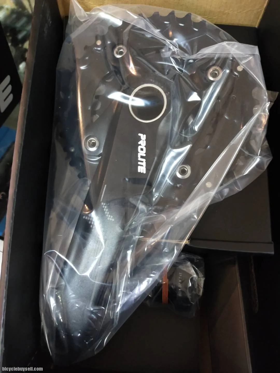 PROLITE CRANKSET DOUBLE CHAINRING 24-38T HOLLOWTECH 175MM LAST UNIT CLEARANCE
