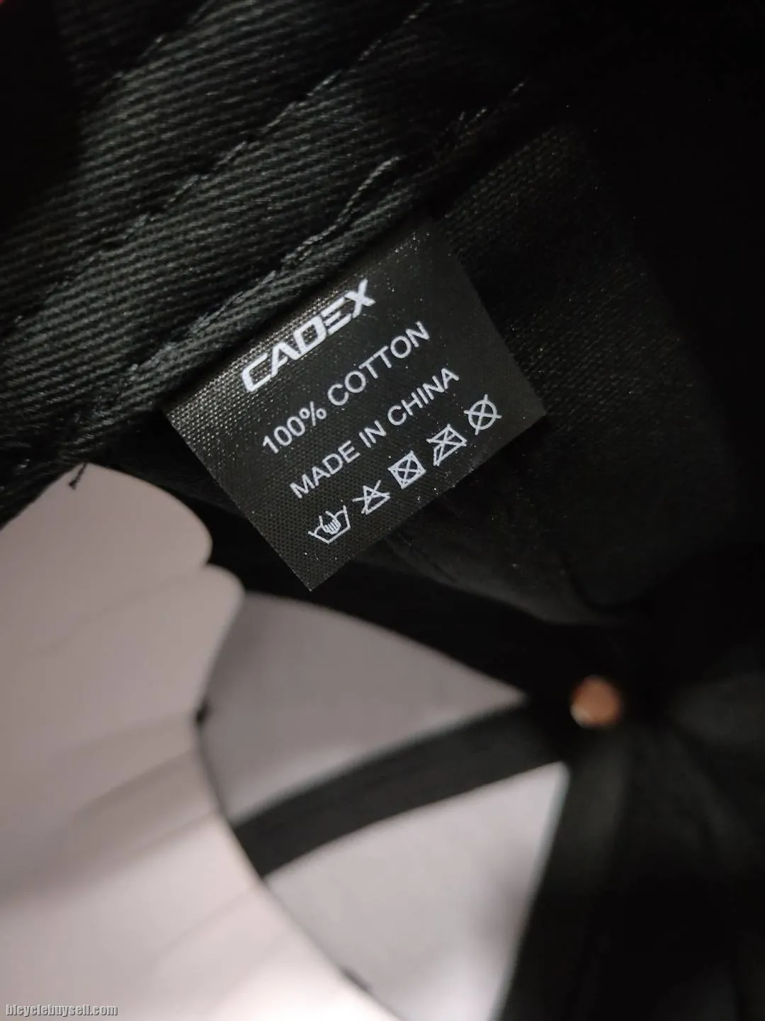 Cadex Cycling Cap Black Adjustable Baseball Cap