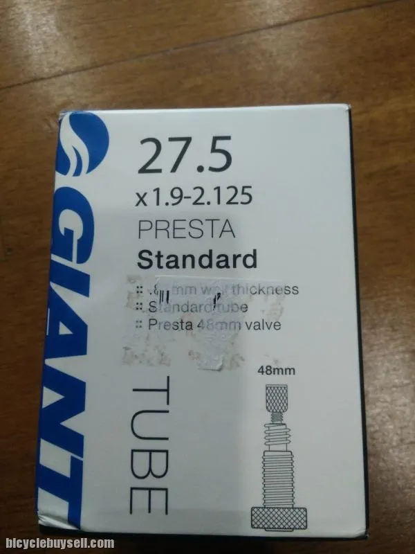 GIANT 27.5 / 650B MTB tyre tubes Presta Valve 48mm (FV)