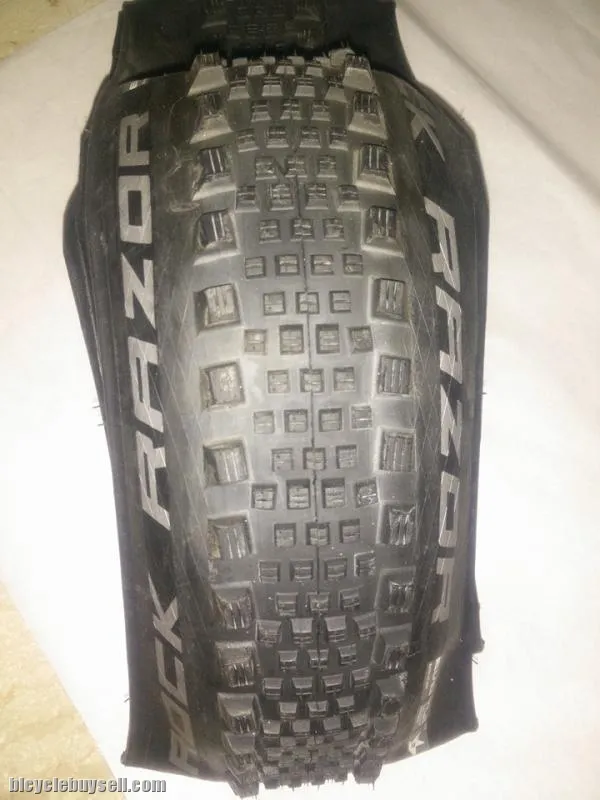 SCHWALBE ROCK RAZOR 26 X 2.35 DH / ALL MOUNTAIN OFF ROAD TIRE EVO SNAKE SKIN PACESTAR 3