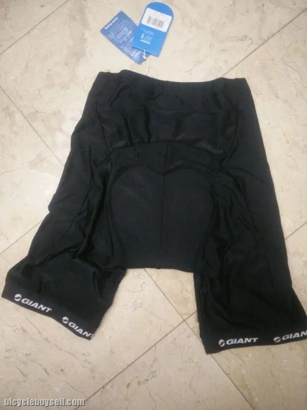 Giant Black Cycling Short Tights - Unisex with Padding pants