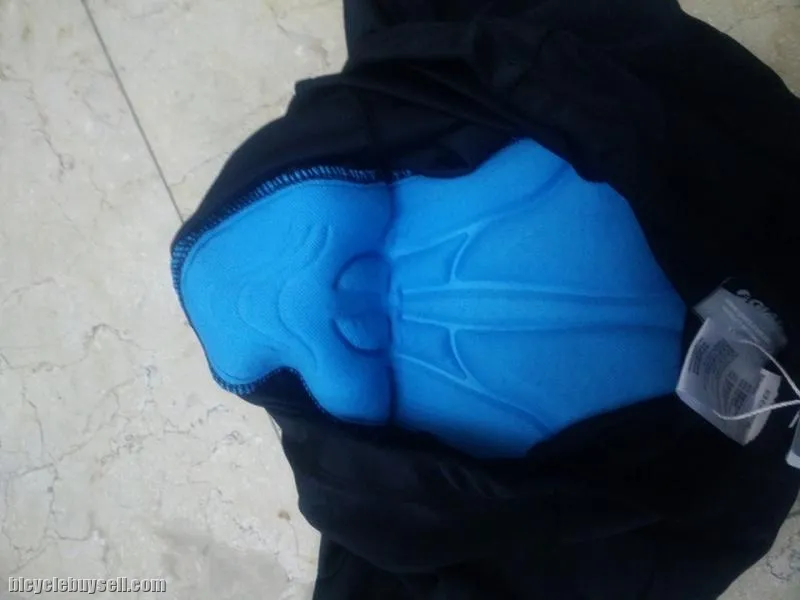 Giant Black Cycling Short Tights - Unisex with Padding pants