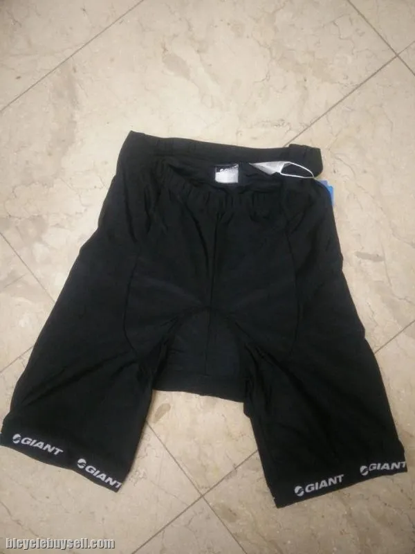 Giant Black Cycling Short Tights - Unisex with Padding pants