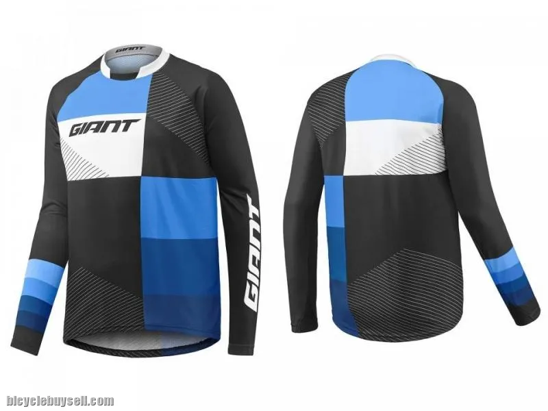 2016 GIANT CLUTCH SERIES LONG SLEEVE JERSEY FOR RB AND MTB