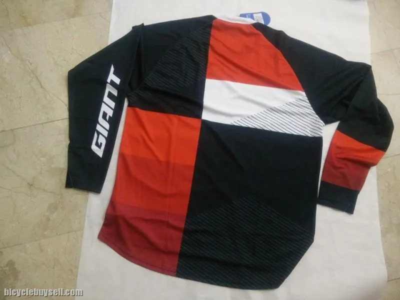 2016 GIANT CLUTCH SERIES LONG SLEEVE JERSEY FOR RB AND MTB