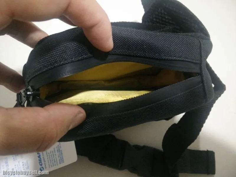 GIANT TOP TUBE BAG WITH PVC TRANSPARENT COMPARTMENT BLACK