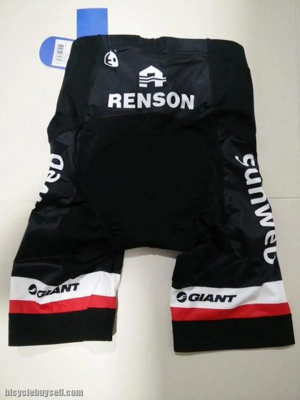 TEAM GIANT SUNWEB 2017 MATCHING CYCLING TIGHTS PADDED - BLACK S/M/L/XL SIZES