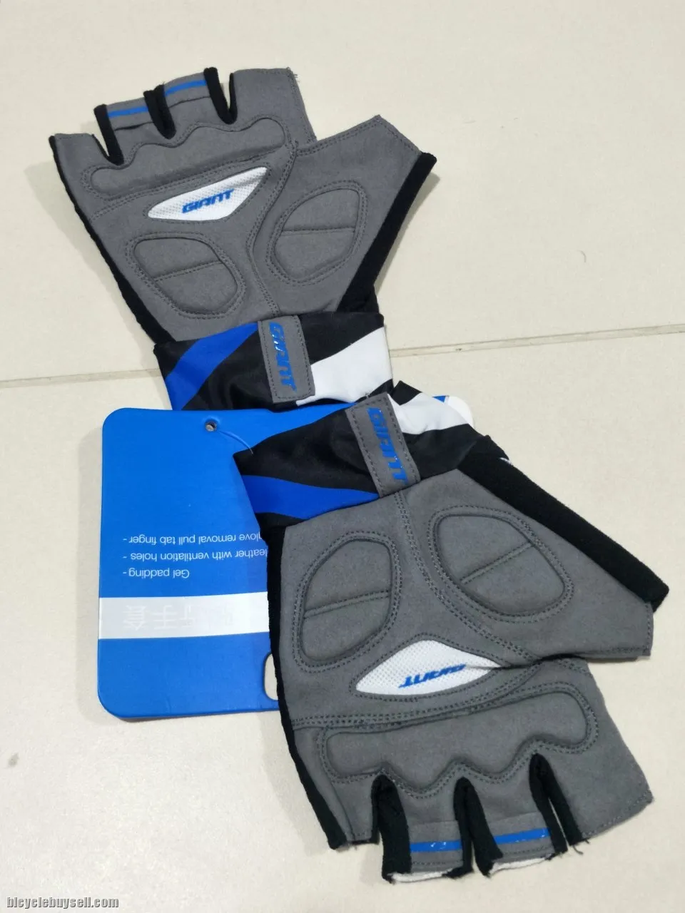 2018 Giant G927 Sports Series Half Finger Cycling Gloves