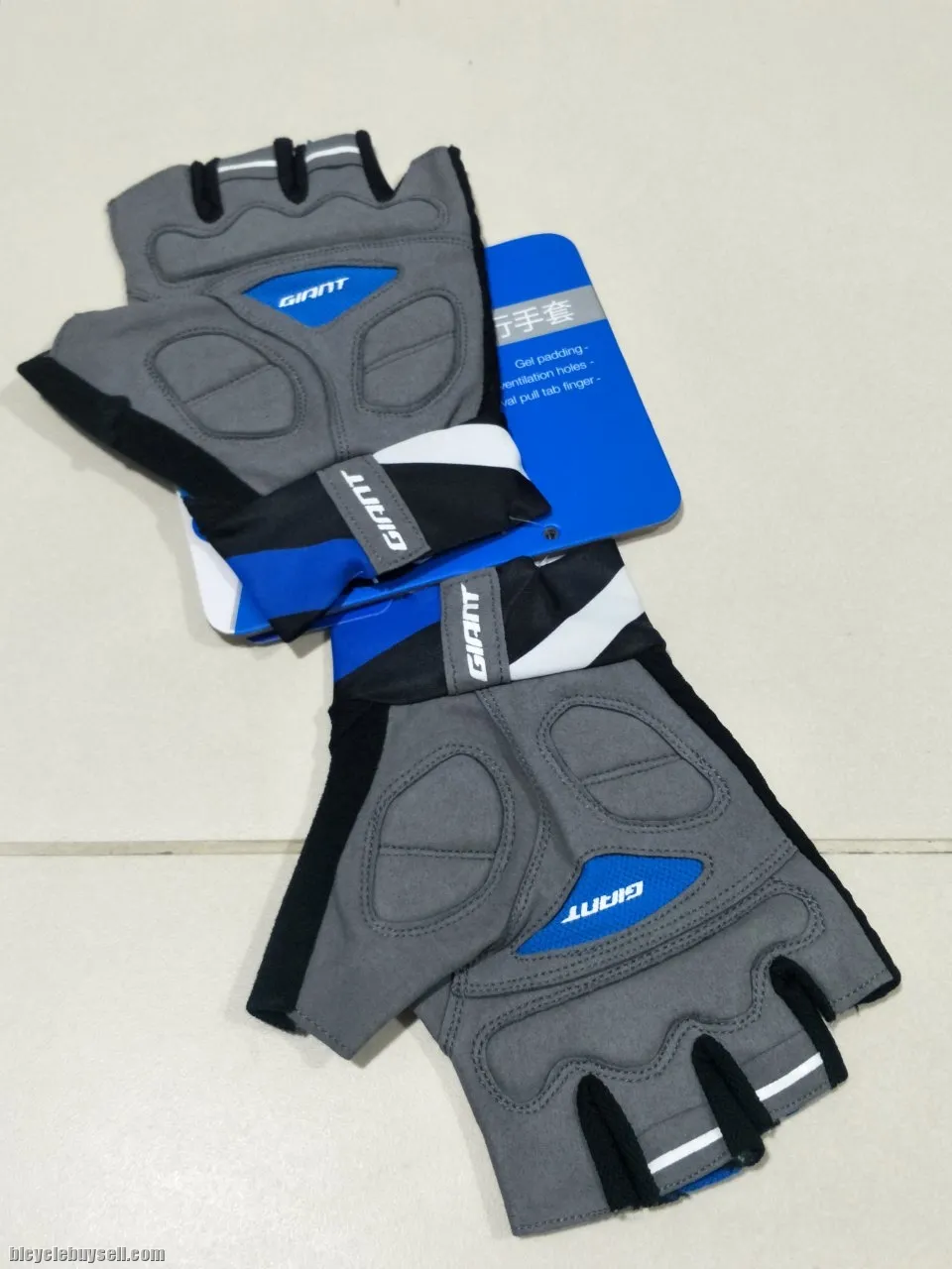 2018 Giant G927 Sports Series Half Finger Cycling Gloves