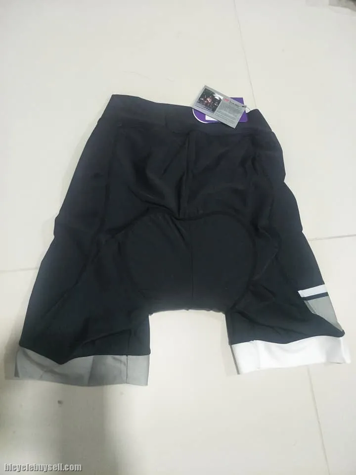 LIV by Giant Capitana Women's Cycling Shorts / Padded Tights in Black with grey / white strip Taiwan