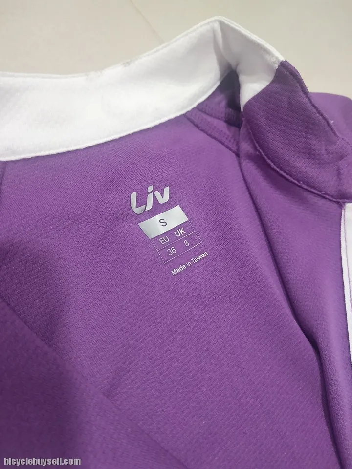 LIV Vento Short Sleeves Cycling Jersey - Made in Taiwan XS / S sizing 3M Reflective decals