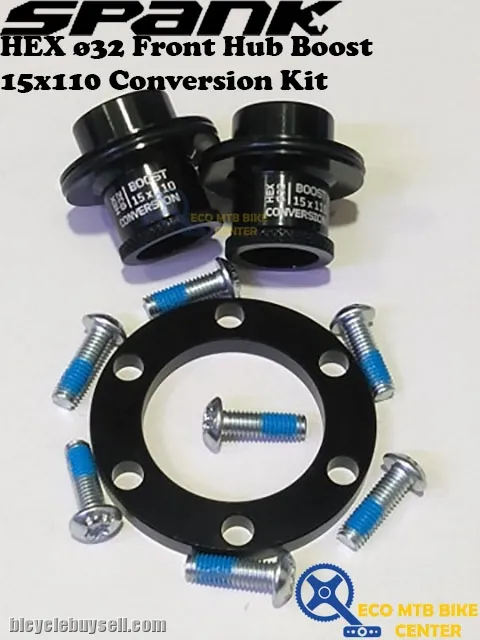 SPANK Hex Ã¸32 Front Hub Boost 15x110 Conversion Kit