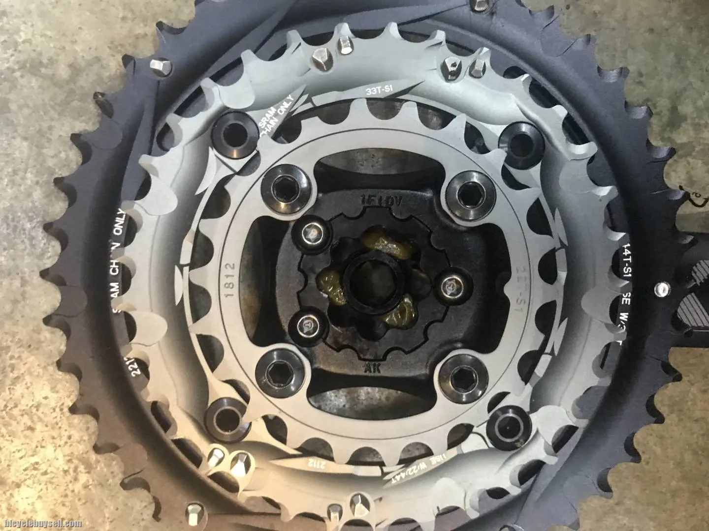 Sram X9 Crankset &amp; Fd (3x10 spd)