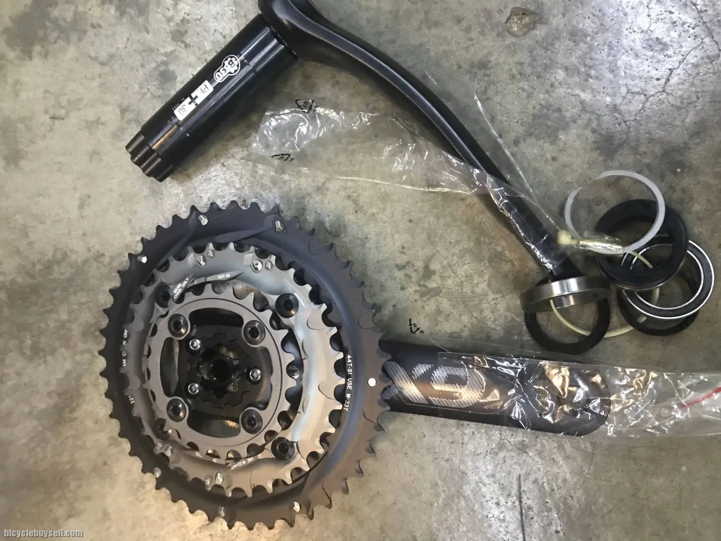 Sram X9 Crankset &amp; Fd (3x10 spd)
