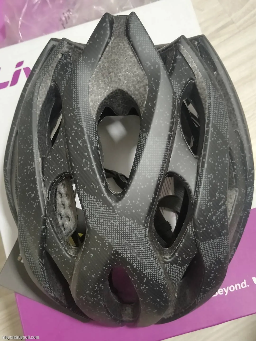 LIV REV Asia Stealth Matt Black S Size Women's Helmet MIPS