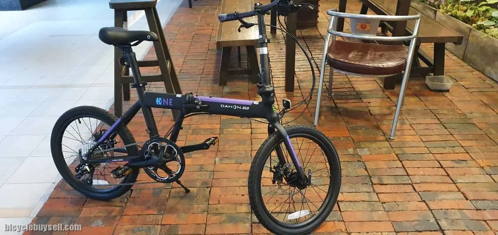 DAHON folding bike K-one disk brake 9speeds-OFFER