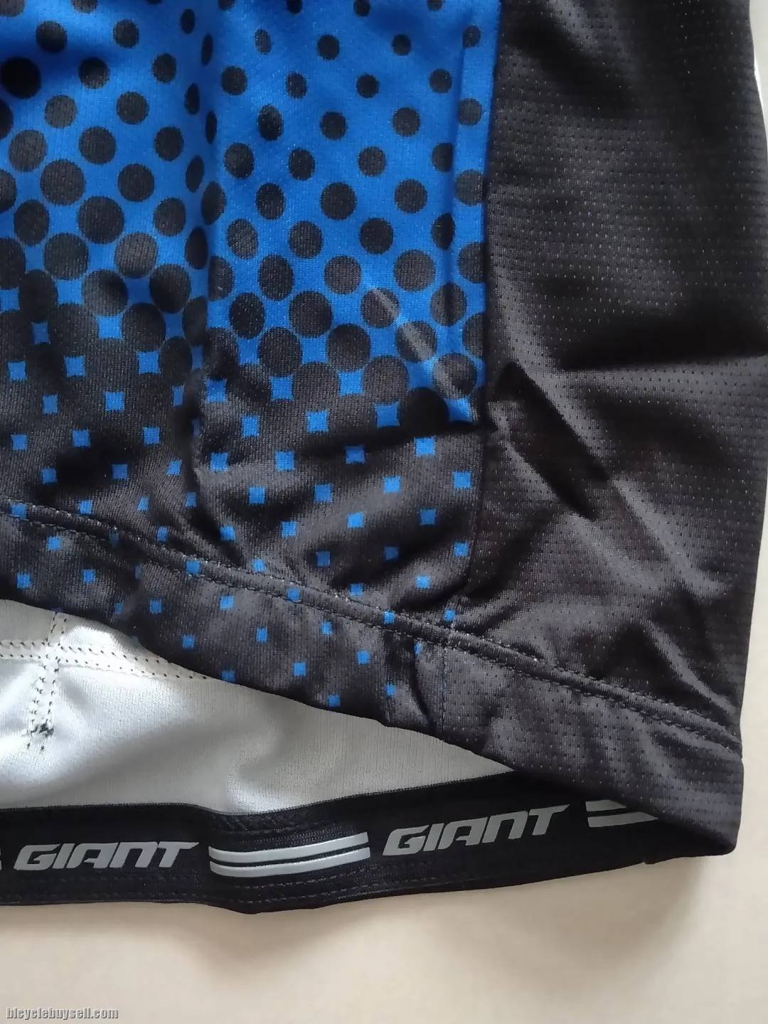 Giant Long Sleeves Crane Series Blue/Black Tropical weather Cycling Jersey