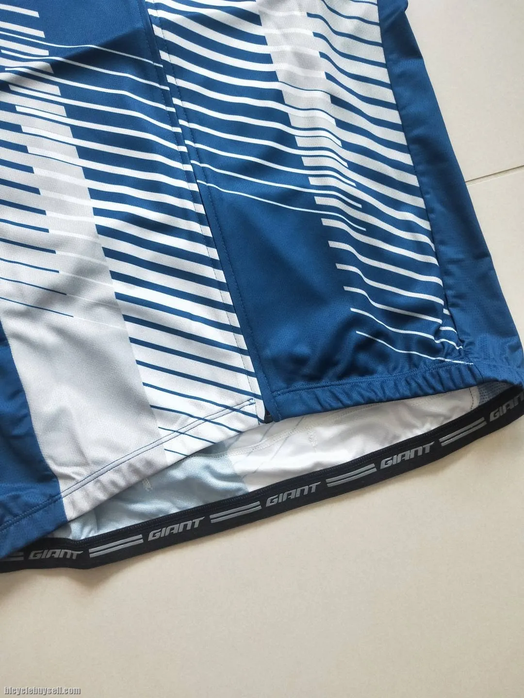 Entry Series 2021 Edition Blue/White Short Sleeves - Club Cut Cycling Jersey