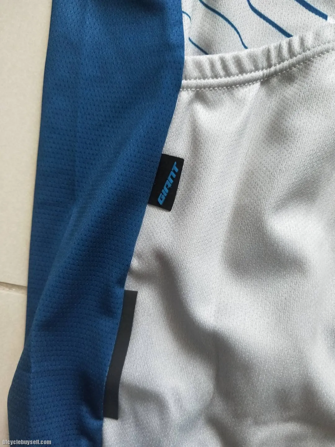 Entry Series 2021 Edition Blue/White Short Sleeves - Club Cut Cycling Jersey