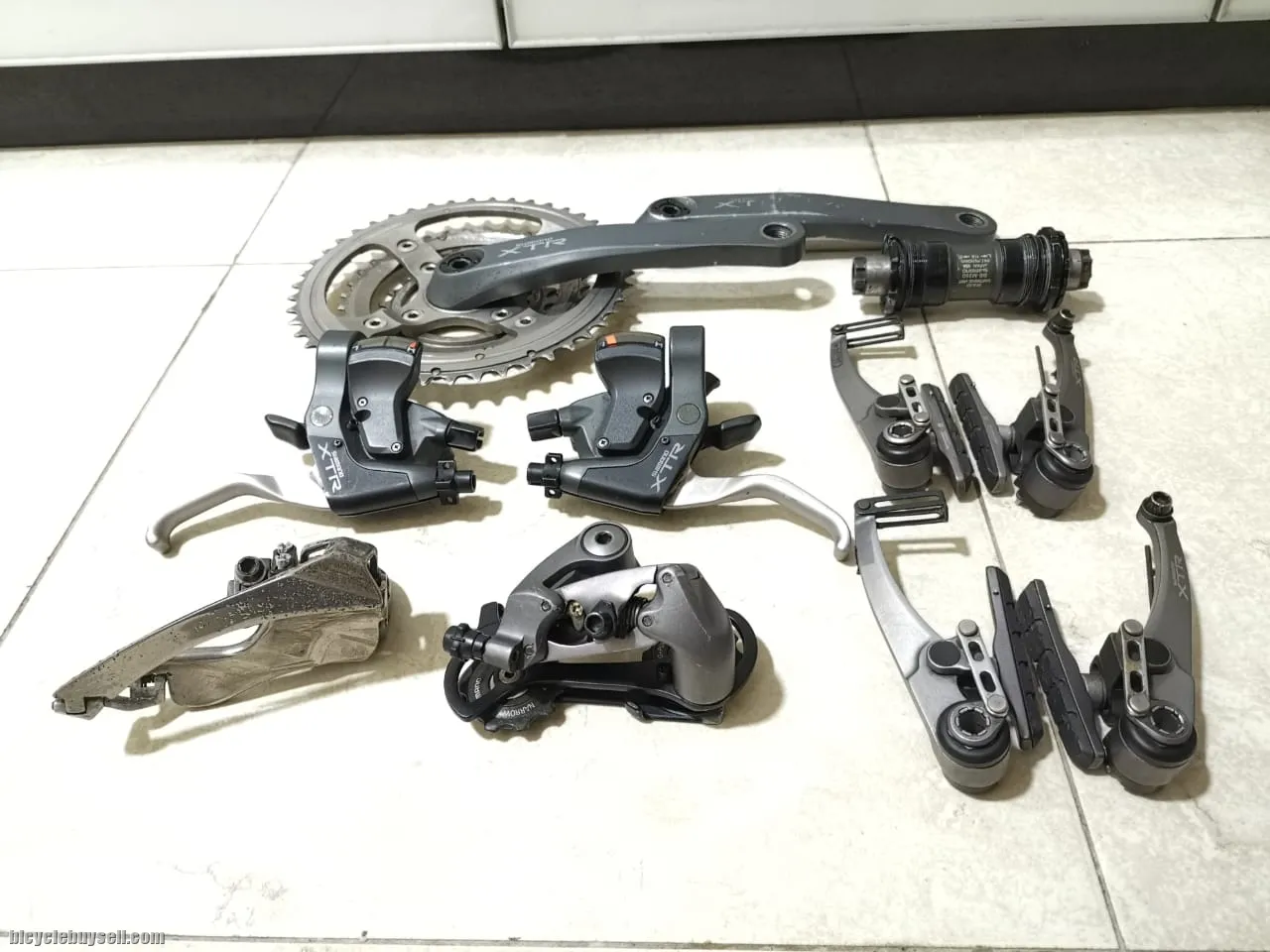 Rare Legendary Shimano XTR M950 Groupset