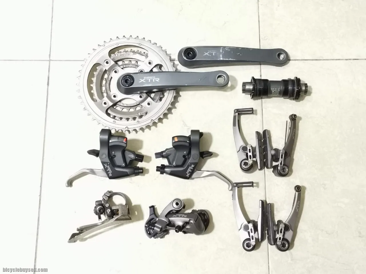 Rare Legendary Shimano XTR M950 Groupset