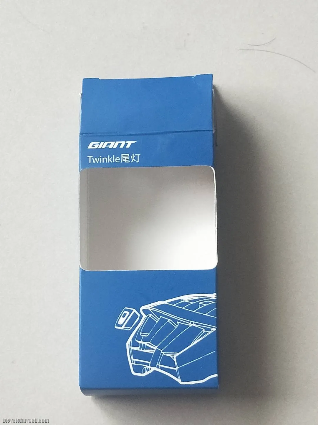 Giant Twinkle Tail Light 20 Lumens Rechargeable Battery Helmet Mount Compatible