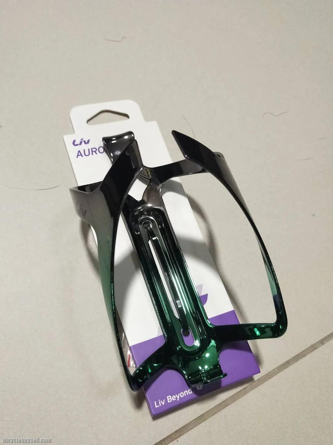 LIV Aurora Series Aluminum Water Bottle Cage 30g in 4 variant colors