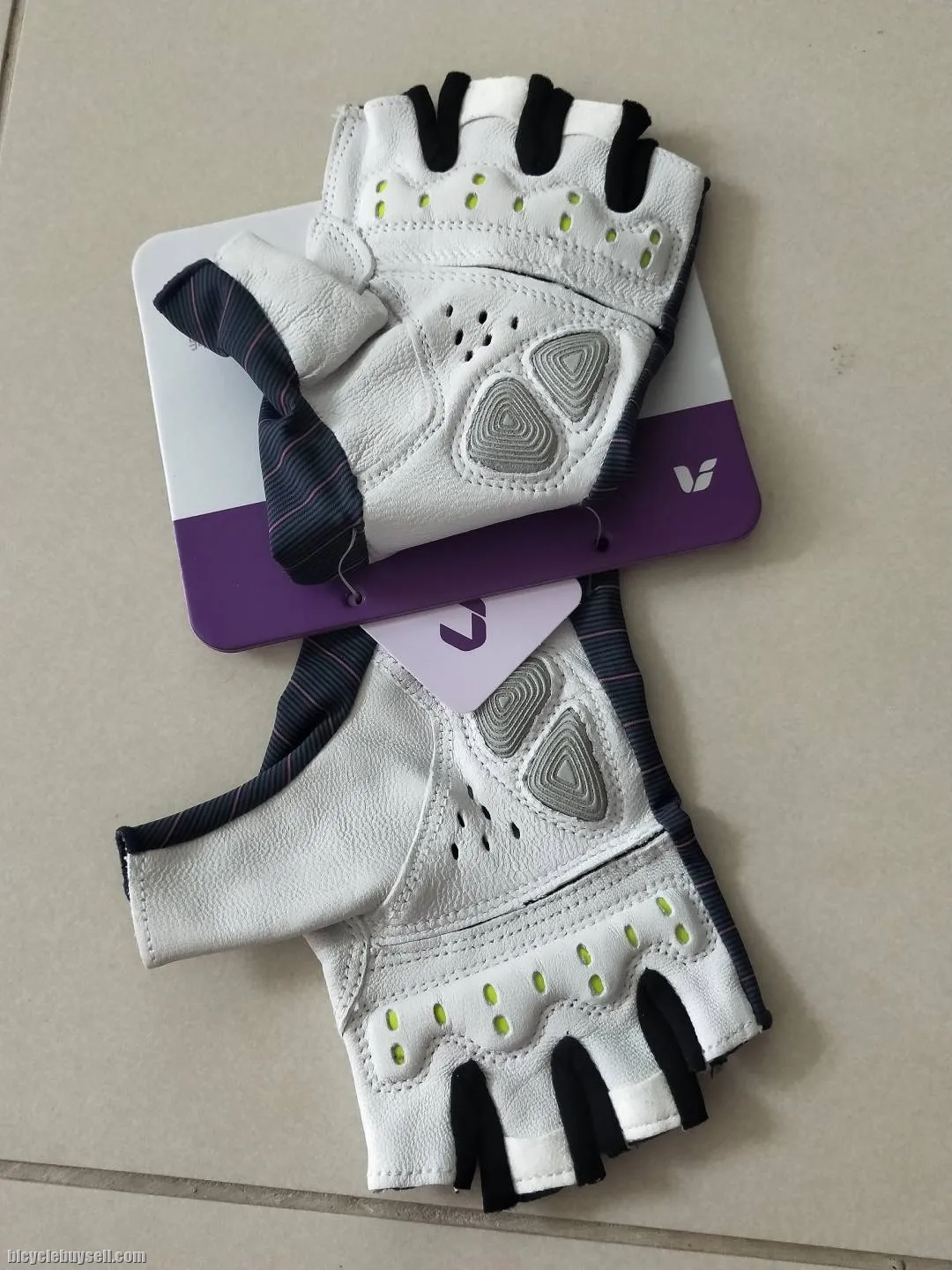 LIV Gallop Series Half Finger Gloves in 2 Color Variants SkyBlue and NavyBlue Gel Padding