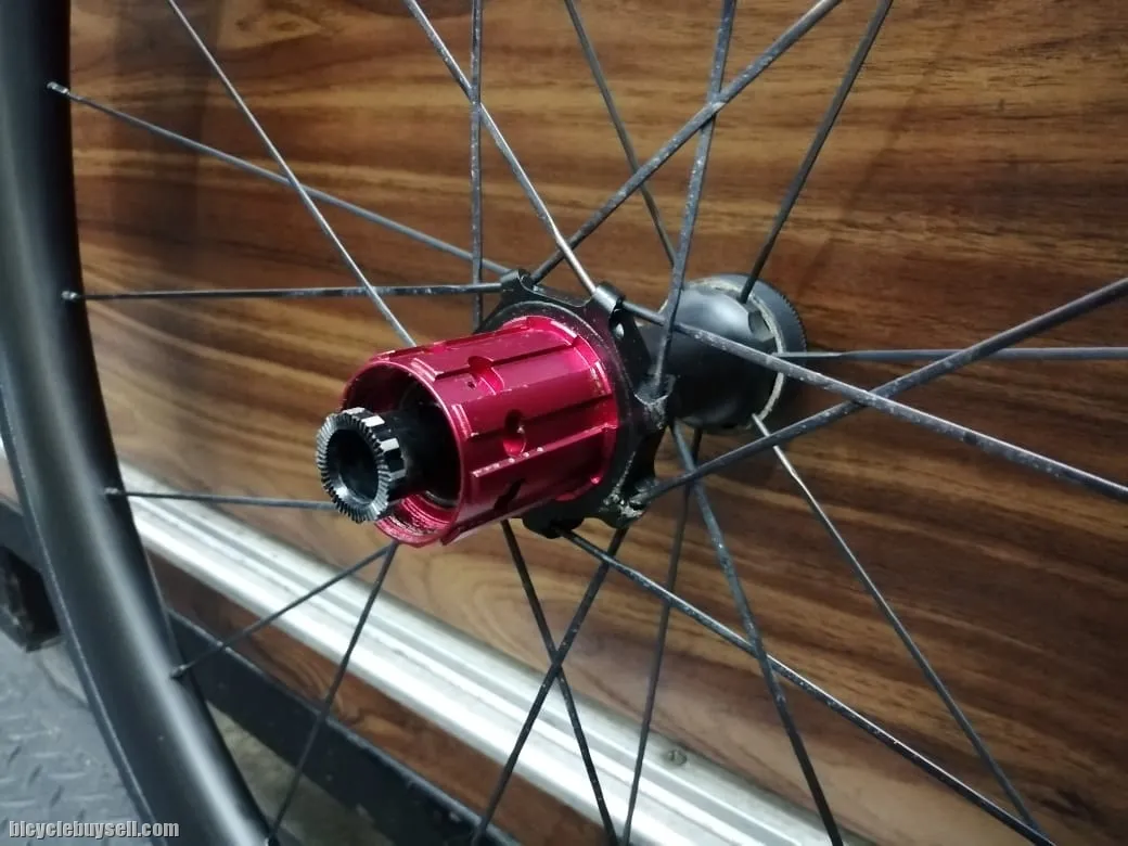 Used custom carbon wheelset 50mm (Disc brake)