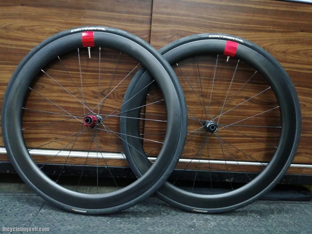 Used custom carbon wheelset 50mm (Disc brake)