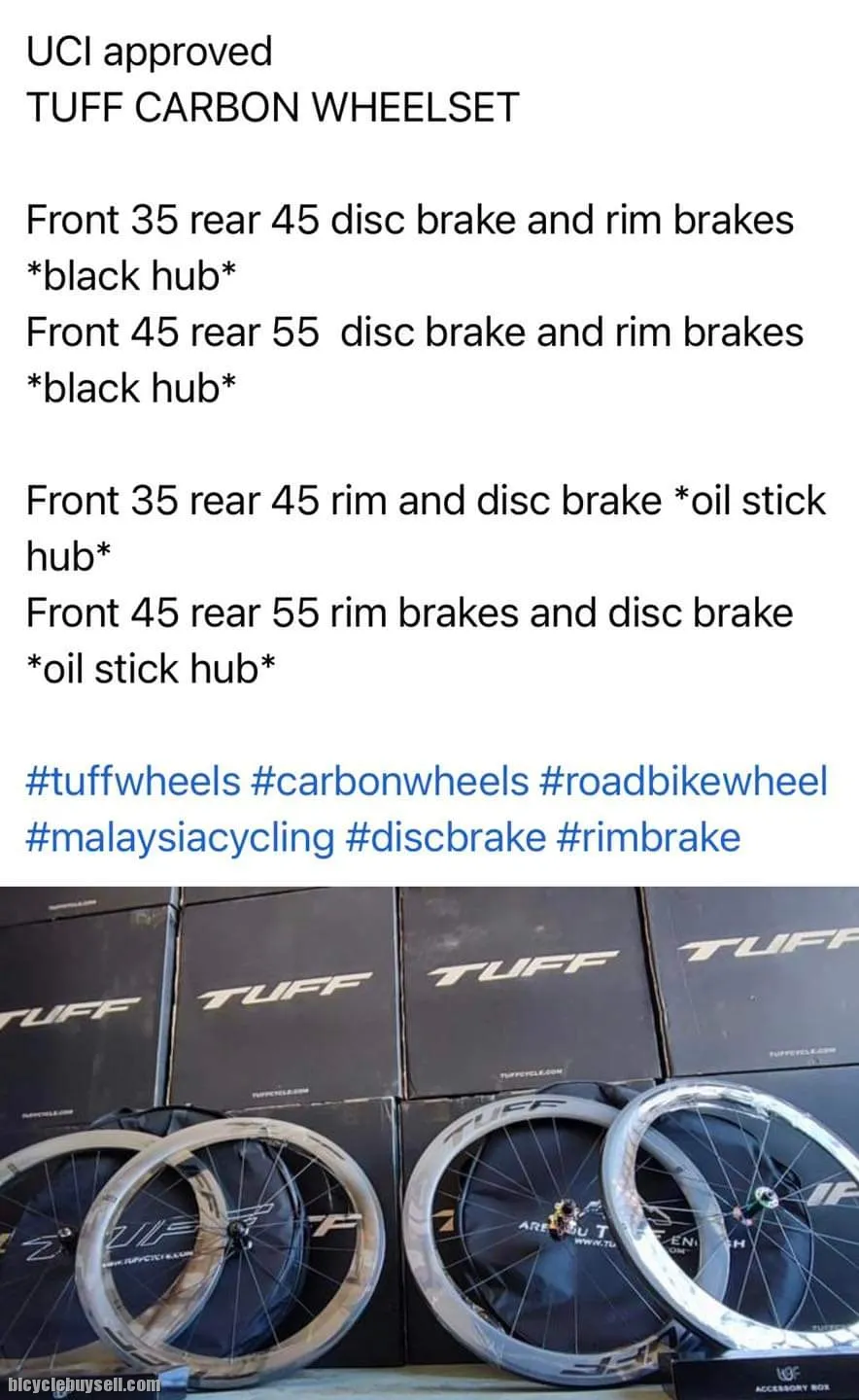 Tuff Carbon Wheelset
