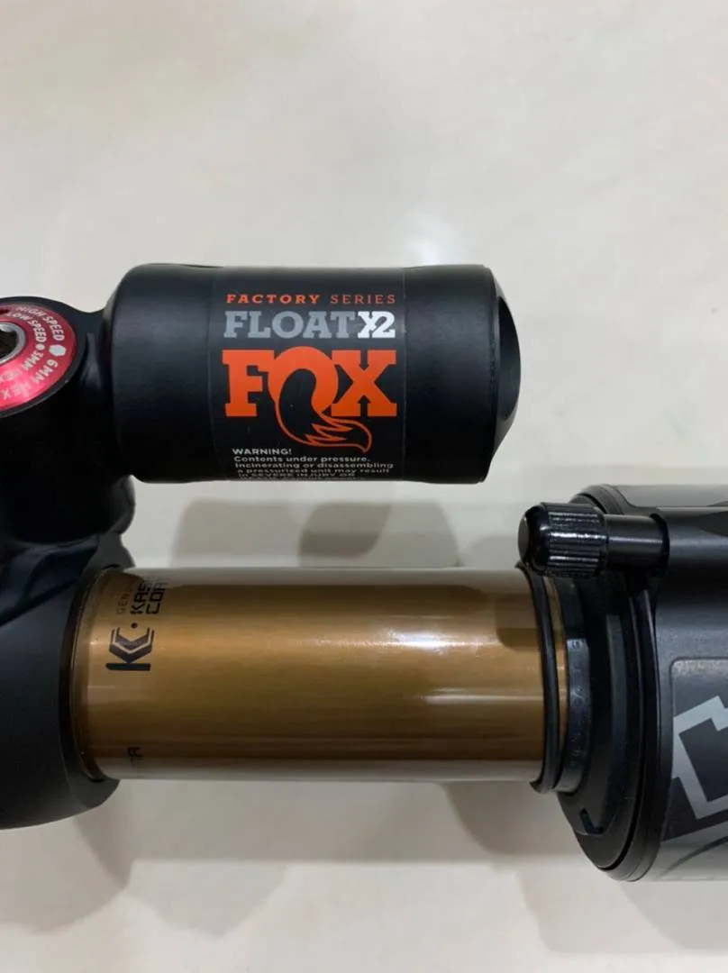 Rear Shock FOX FLOAT X2 2-position, lockout lever, trunnion top mount, 205mm x 65mm