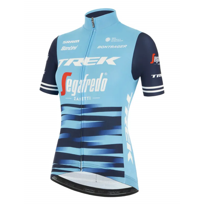 SANTINI TREK-SEGAFREDO WMN REPLICA JERSEY AZURE/BLU