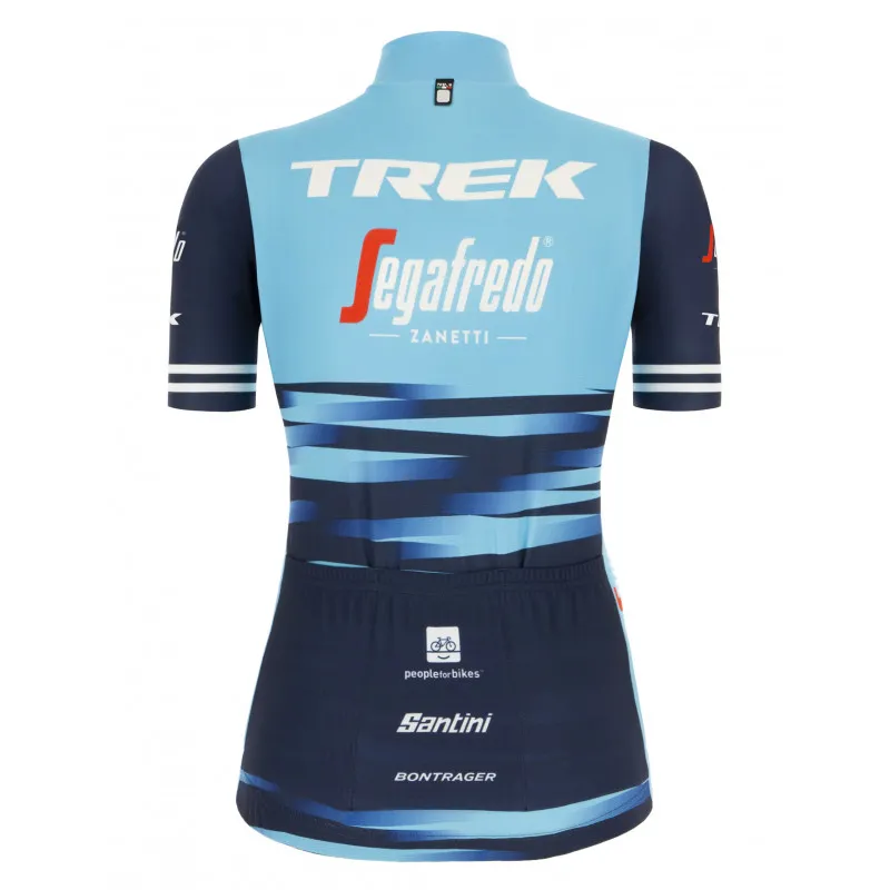 SANTINI TREK-SEGAFREDO WMN REPLICA JERSEY AZURE/BLU