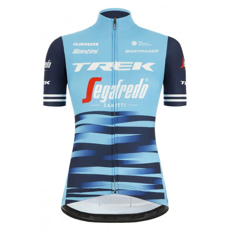 SANTINI TREK-SEGAFREDO WMN REPLICA JERSEY AZURE/BLU