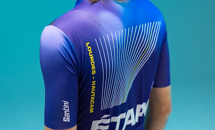SANTINI LOURD S/S JERSEY TOUR DE FRANCE 2022 PRINT
