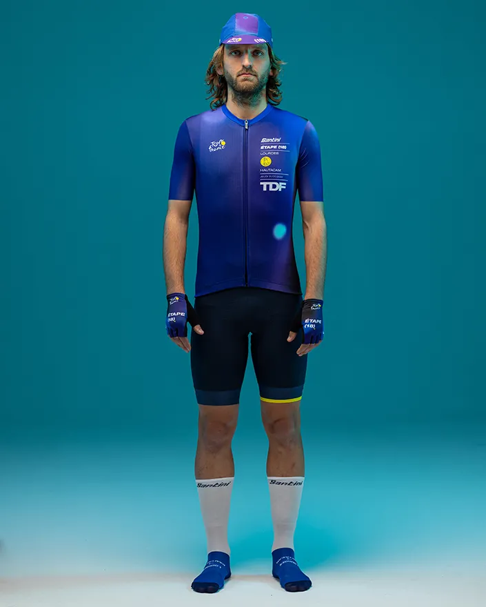 SANTINI LOURD S/S JERSEY TOUR DE FRANCE 2022 PRINT
