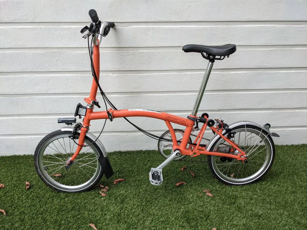 2022 Brompton M6L Fire Coral