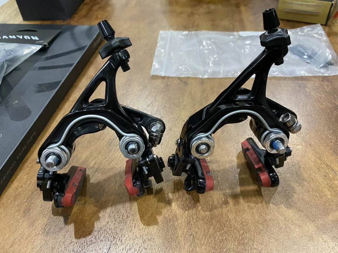 Campagnolo Super Record rim brakes brake calipers