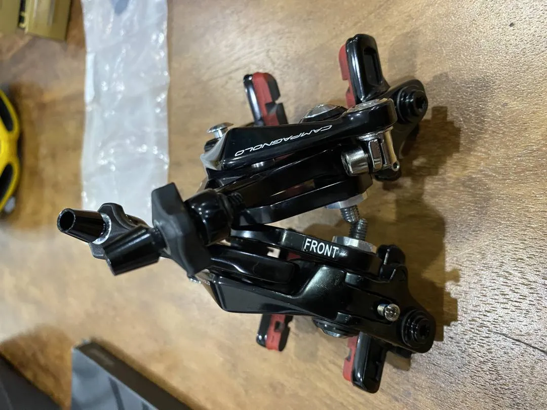 Campagnolo Super Record rim brakes brake calipers