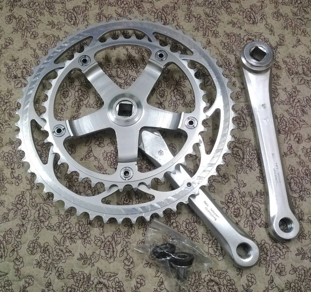 Shimano 600 Arabesque Crankset Vintage