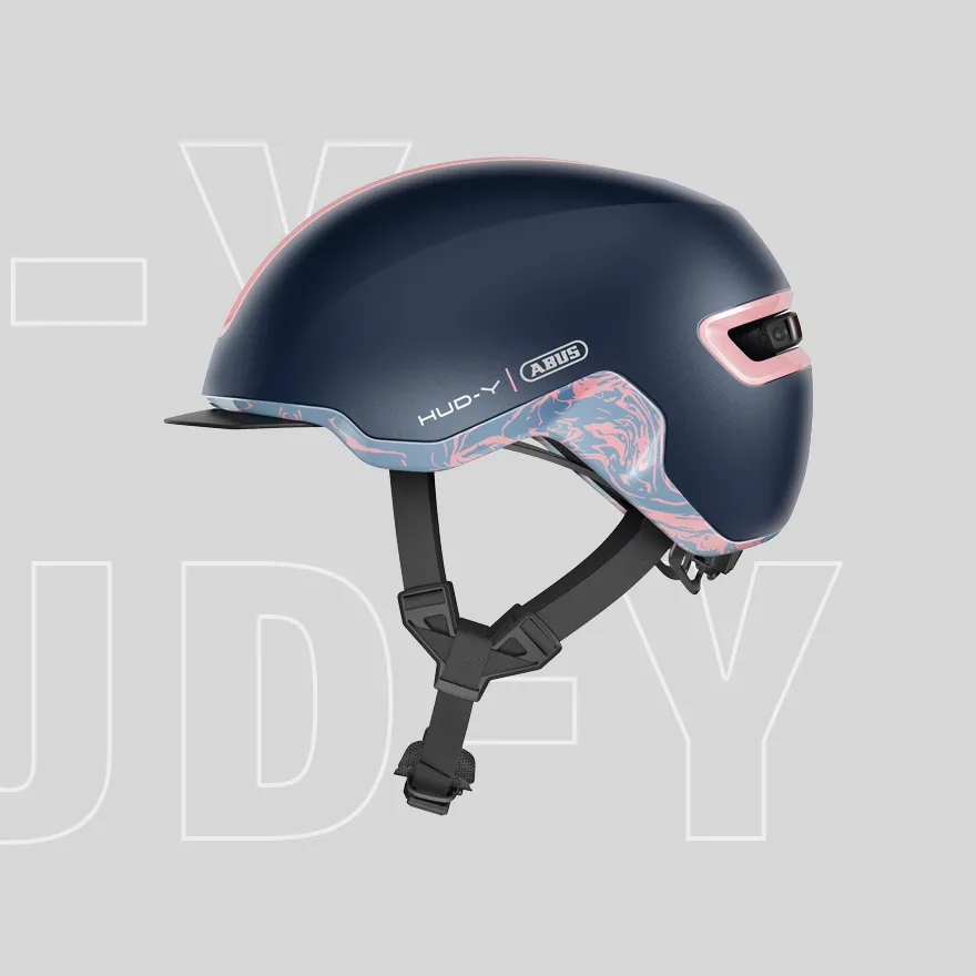 ABUS HUD-Y  CYCLING HELMET  | CITY BIKE HELMET |