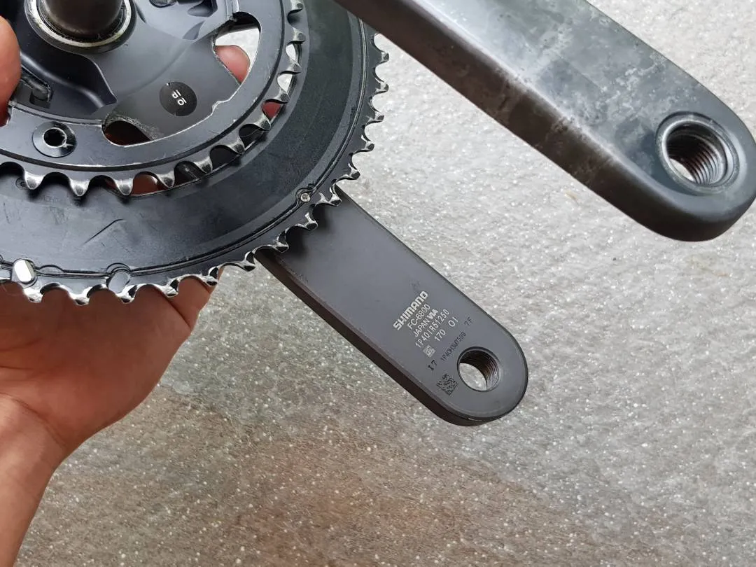 SHIMANO ULTEGRA 6800 11s CRANKSET 170mm 50/34