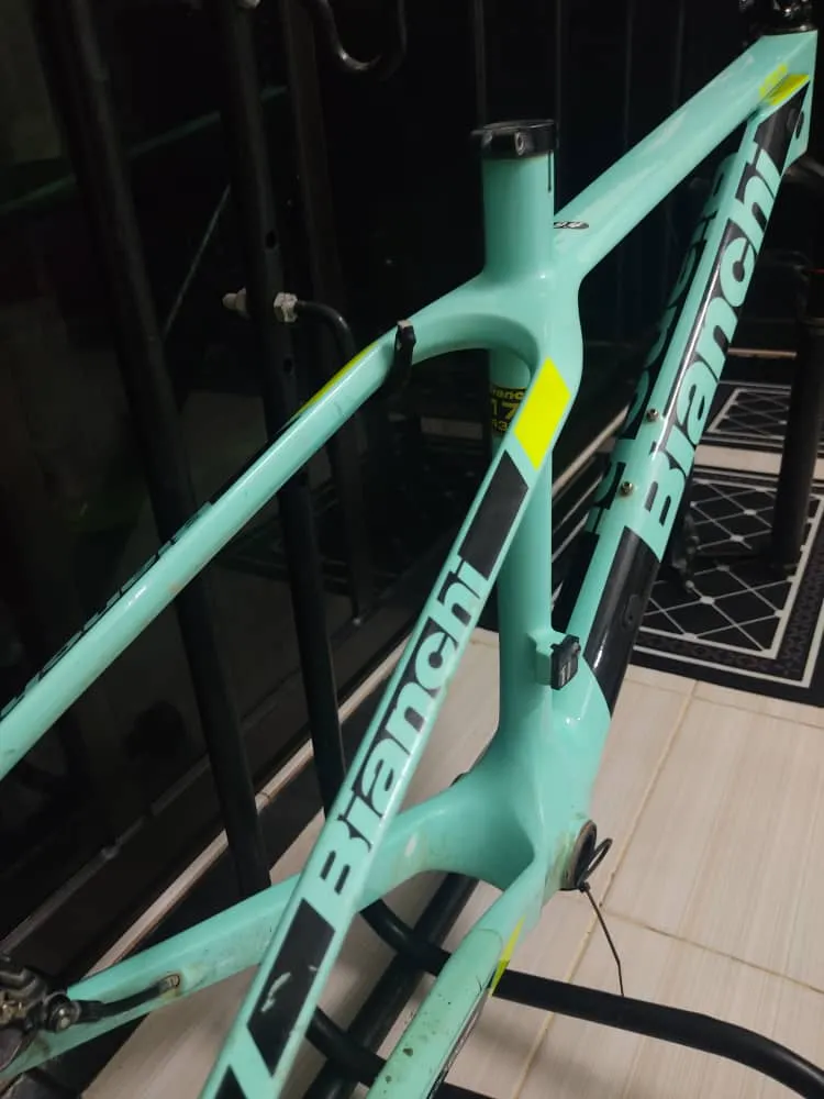 Bianchi Nitron (29er) Carbon Frame + Reba (Boost;100mm travel)