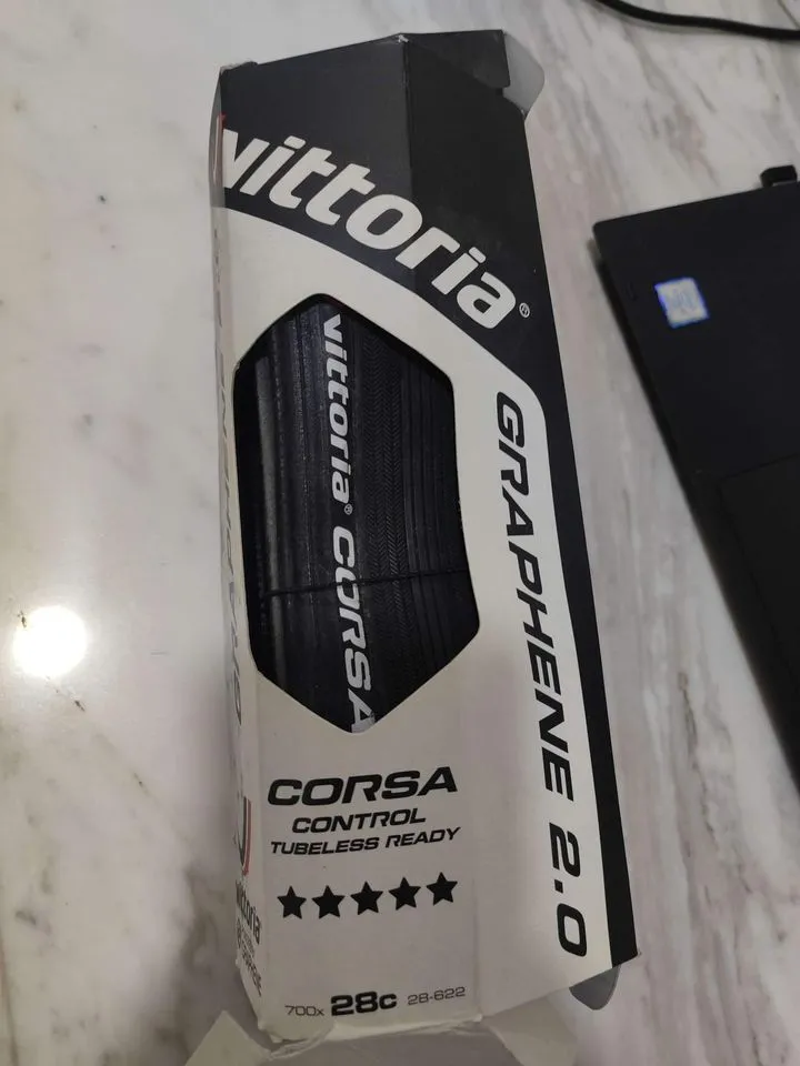 New Vittoria control tubeless 28c