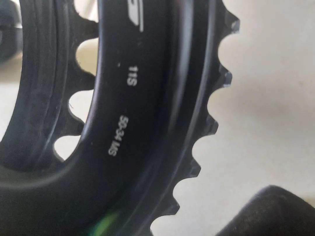 Shimano 105 road crankset