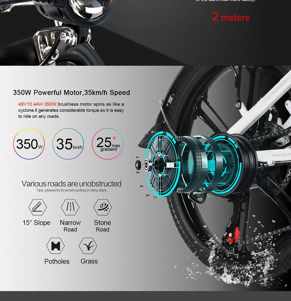 Electric Bicycle Samebike XD30-II