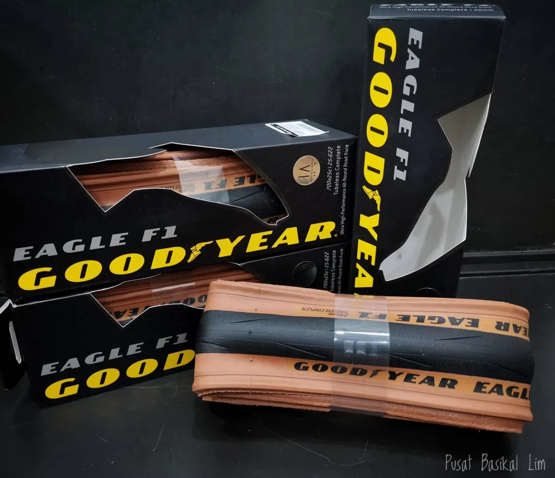 GoodYear Eagle F1 700x25c Tubeless Complete Tire